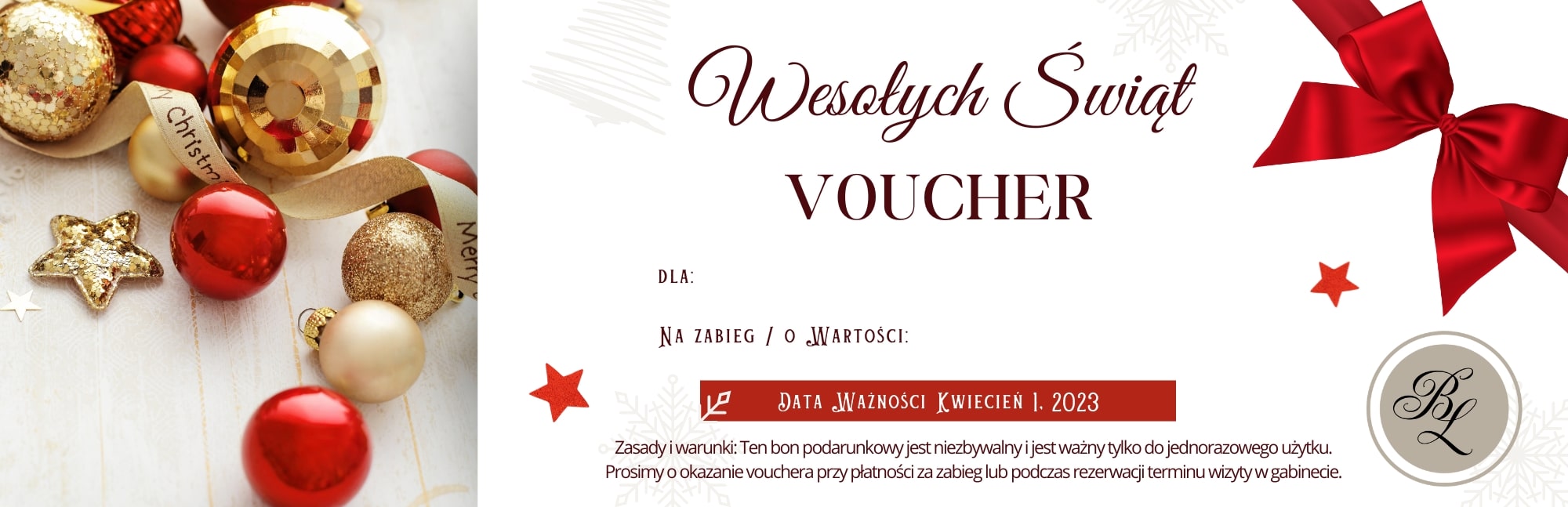 Red White Christmas Gift Voucher-min